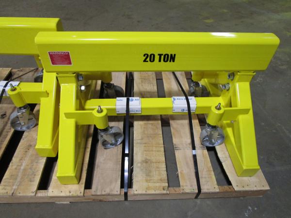 20 ton sawhorses with casters.JPG